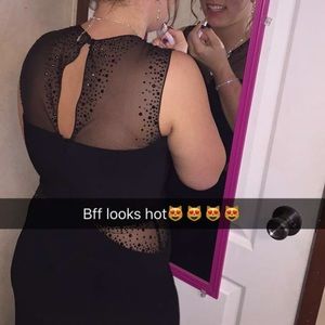 Black prom dress